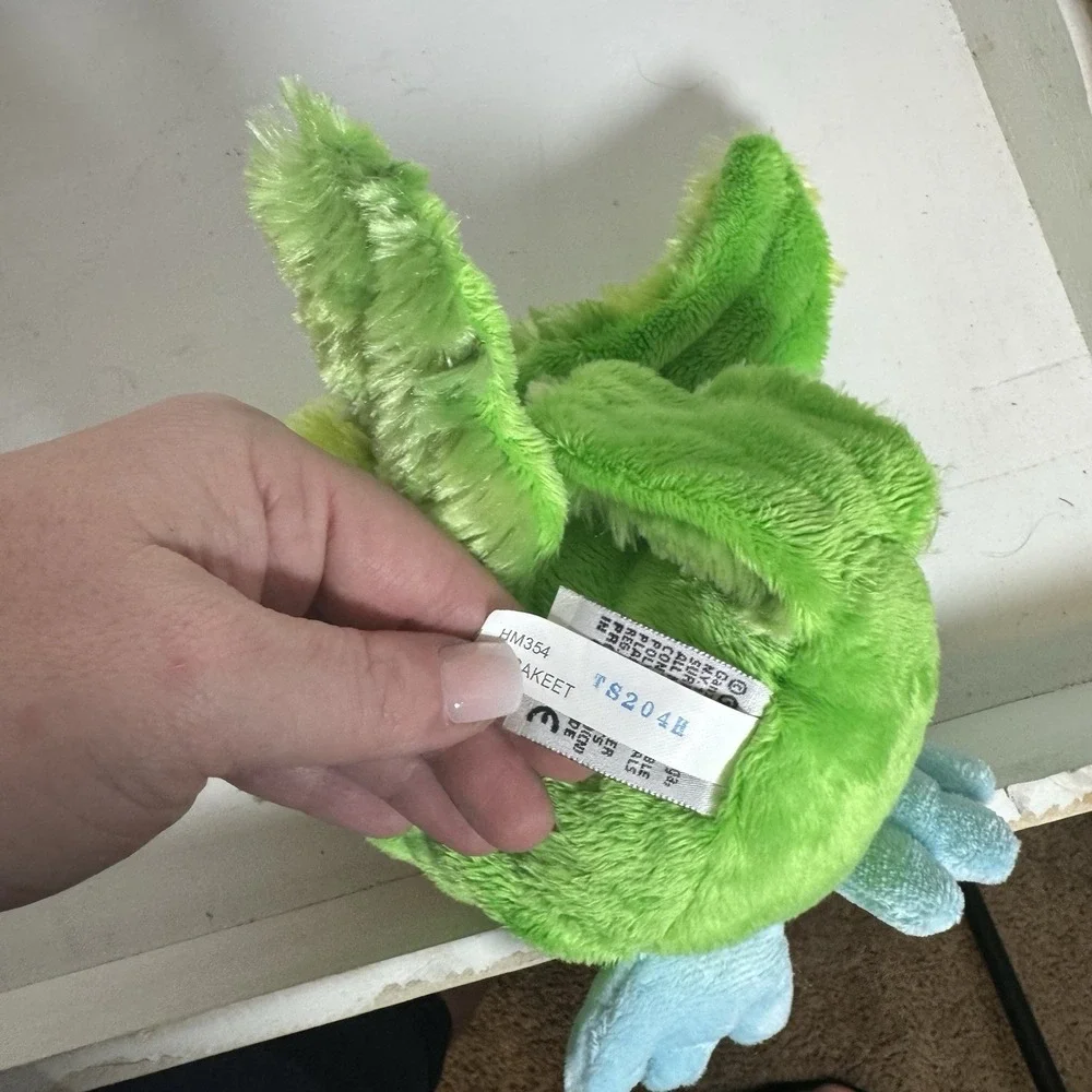 Webkinz Ganz‎ Parakeet HM354 Used Code Included Plush Stuffed Animal Toy EUC